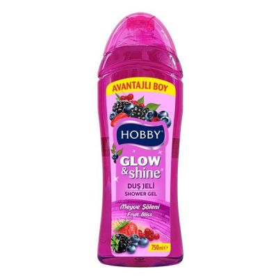 Парфюмен душ гел Hobby Glow & Shine Горски плодове, 750 мл