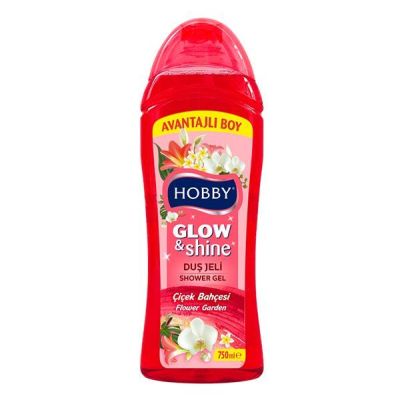 Парфюмен душ гел Hobby Glow & Shine Цветна градина, 750 мл