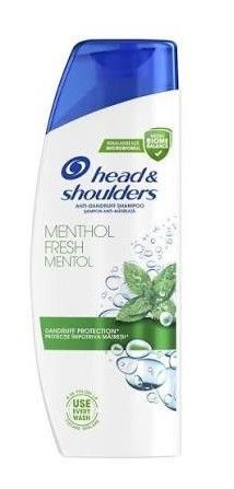 Шампоан Head & Shoulders Menthol Fresh 400 мл | Освежаващ против пърхот