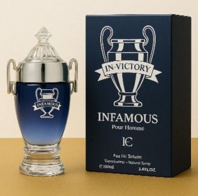 Мъжки парфюм IN-VICTORY INFAMOUS 100ml – Топ Цена | auracosmetics.bg