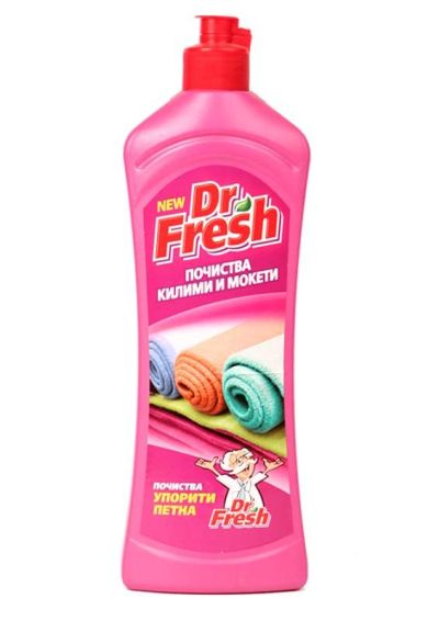 Препарат за почистване на килими и мокети New Dr. Fresh, 500 мл